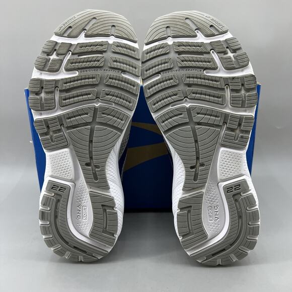 Brooks Adrenaline GTS 22 Running Sneakers Women Size 9.5 Gray Blue Comfort Shoes - Picture 7 of 9